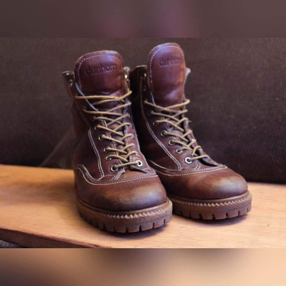 Dunham Men's Brown Leather Boots